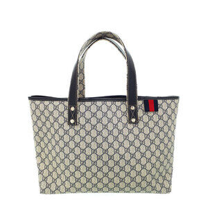 Gucci handbag beige Blue GG canvas tote bag